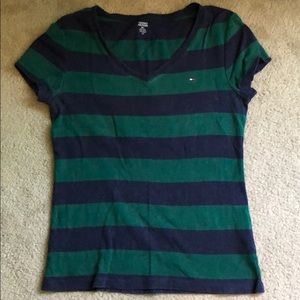 Tommy Hilfiger Striped Short Sleeve Tee